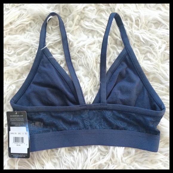 NWT Maidenform Lace Wireless Triangle Bralette - Picture 7 of 10